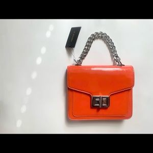 Orange/ Silver Chic Fashion bag